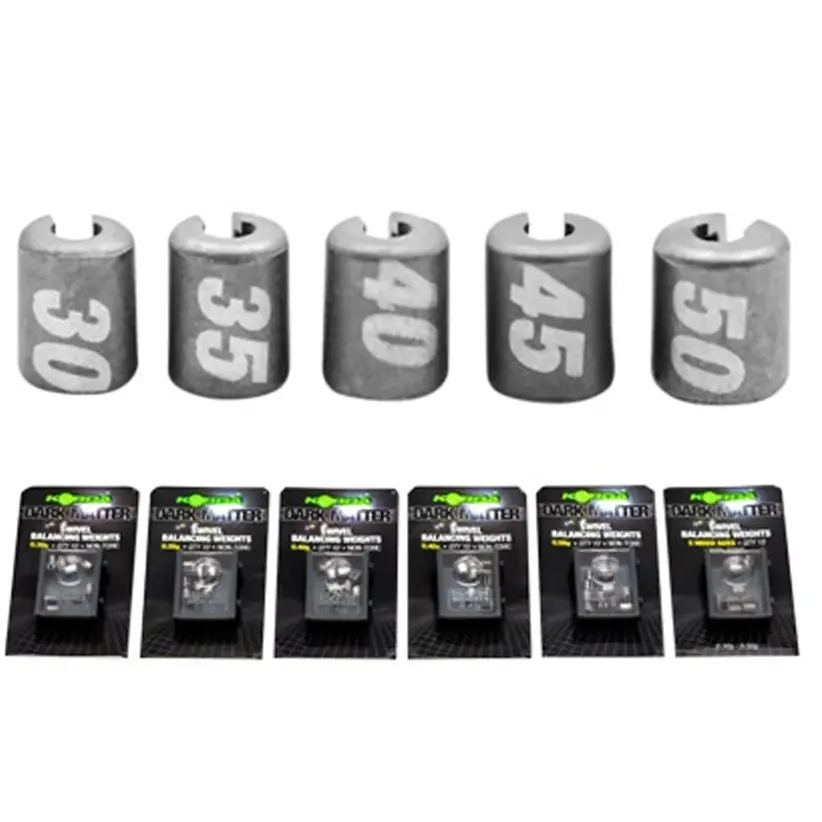 Korda Contrapesos Dark Matter Swiles Balacing Weights 50G