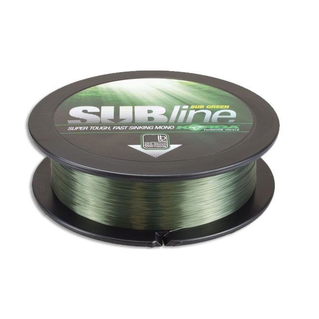 [SUB15G] KORDA SUBLINE GREEN 0,40MM 1000M SUB15G