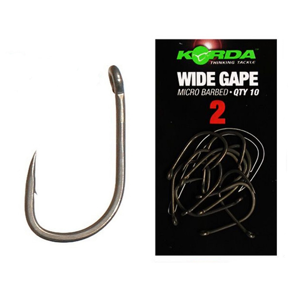[KWG2] Korda Anzuelo Wide Gape Size 2
