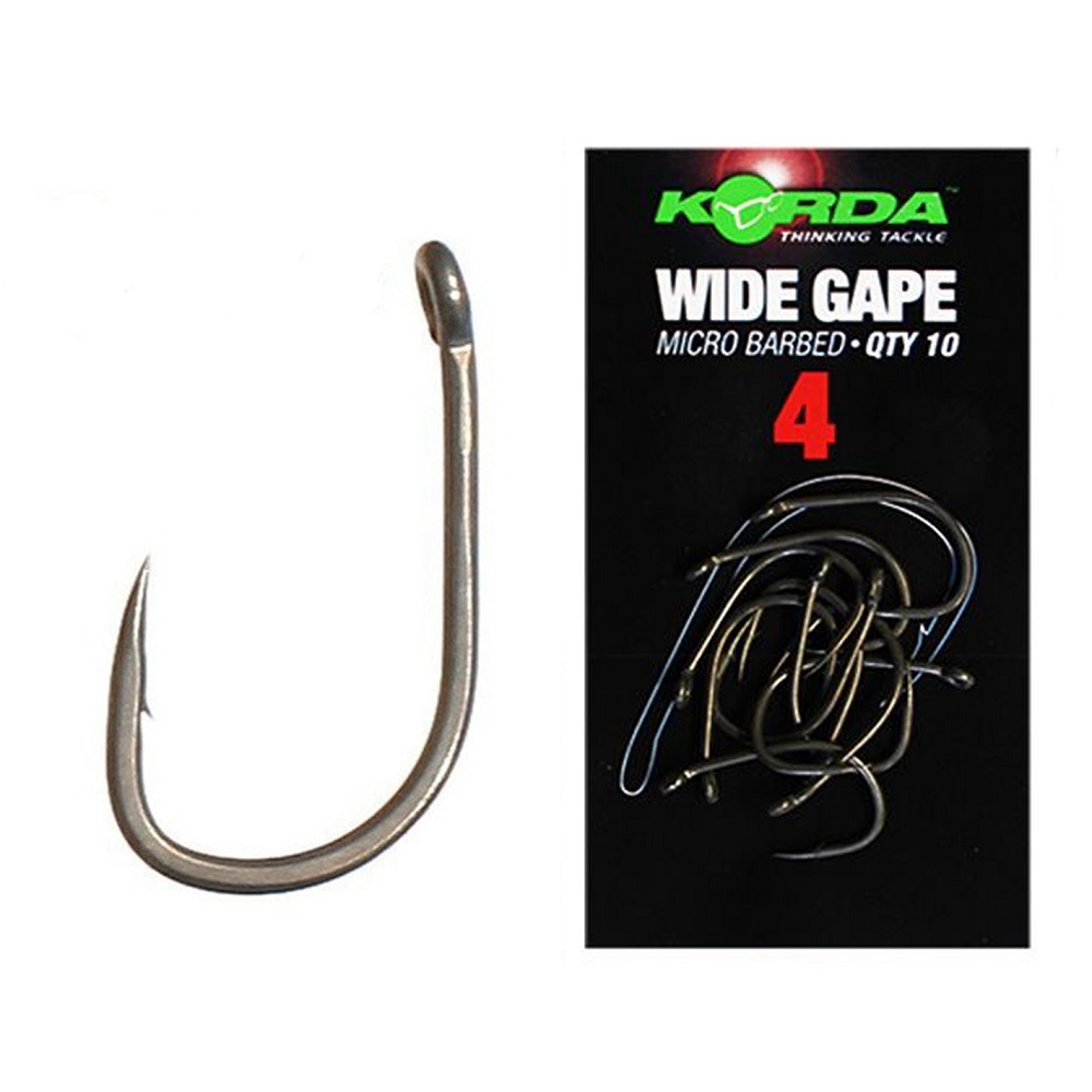 KORDA ANZUELO WIDE GAPE Nº 4 KWG4