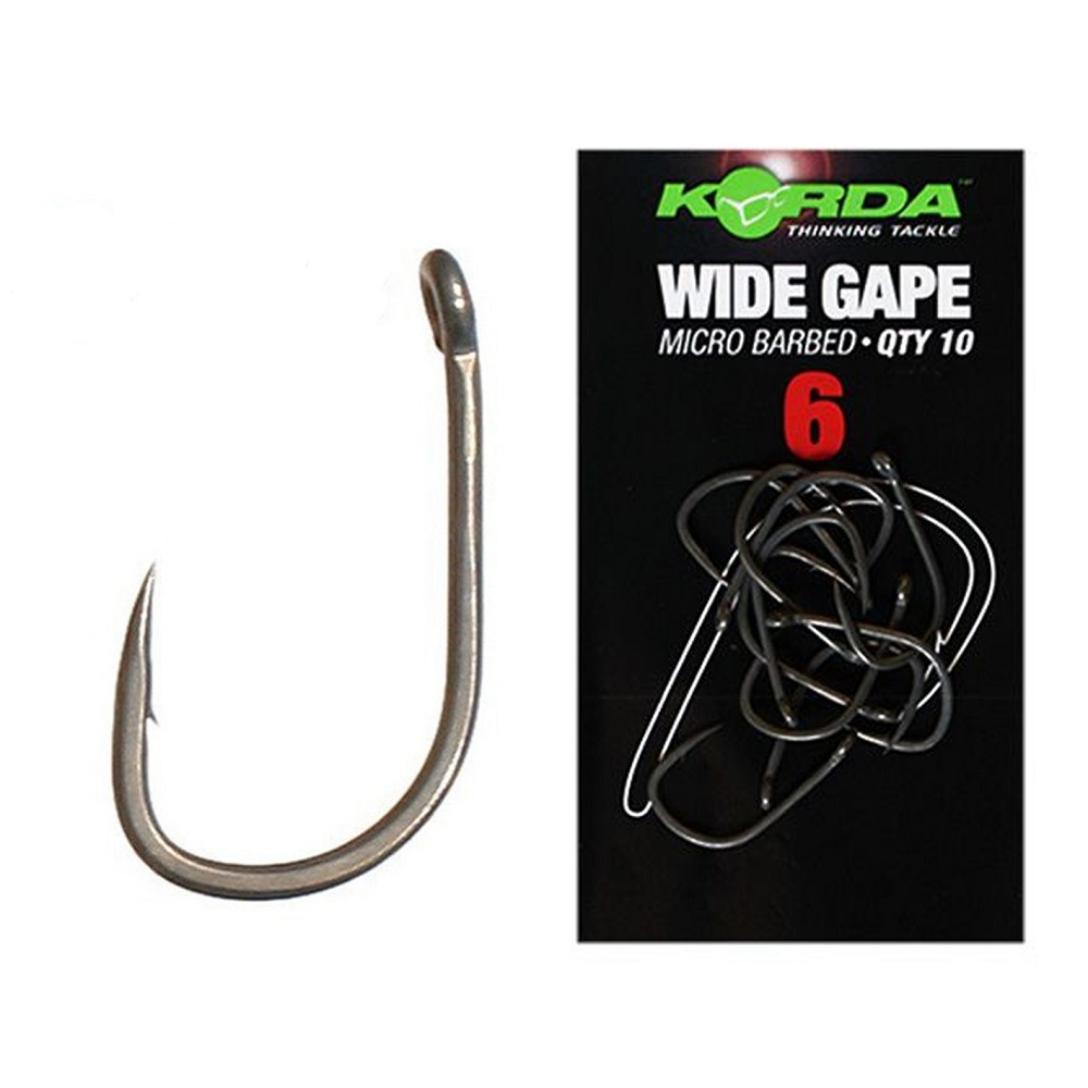 KORDA ANZUELO WIDE GAPE Nº 6 KWG6