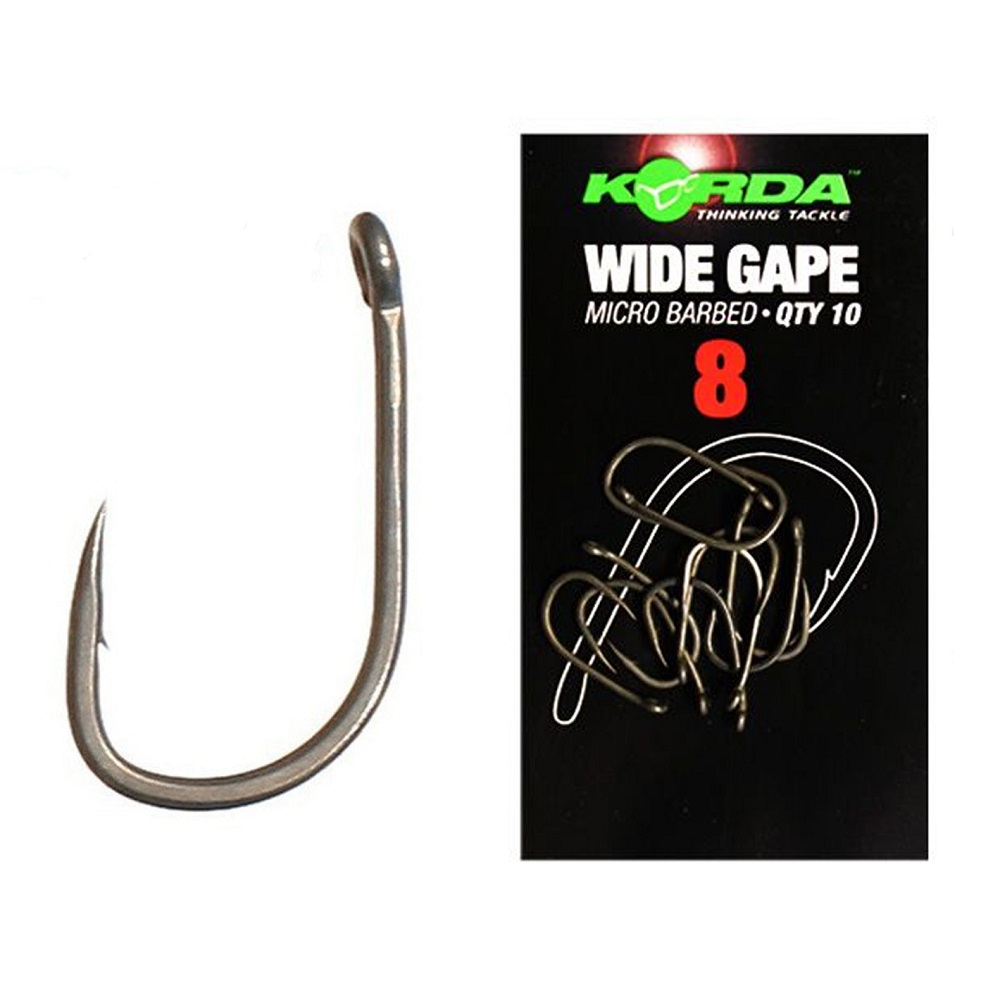 KORDA ANZUELO WIDE GAPE Nº 8 KWG8
