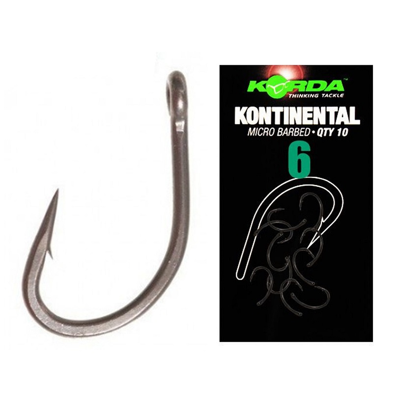 [KKH6] Korda Anzuelo Kontinental Size 6