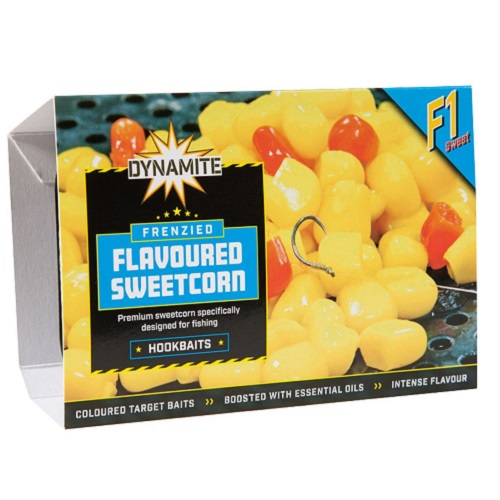 [DY1305] DYNAMITE BAITS FRENZIED FLAVOURED SWEETCORN 250 G   F1 SWEET