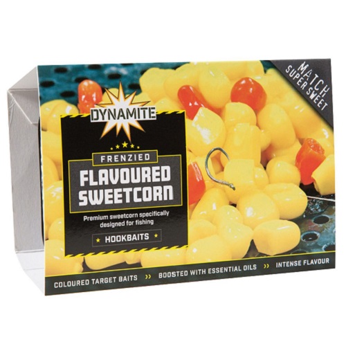 [DY1308] DYNAMITE BAITS FRENZIED FLAVOURED SWEETCORN 250 G   MATCH SUPER SWEET