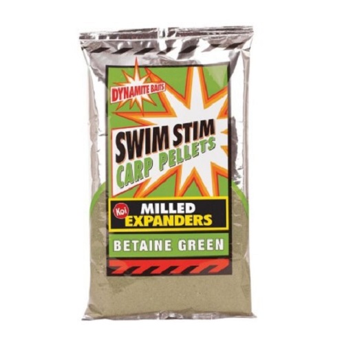 [DY162] DYNAMITE BAITS SWIM STIM KOI MILLED EXPANDERS   Betaine Green