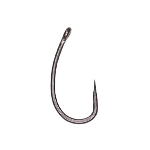 [ACS350064] CARP SPIRIT SHORT CURVE SHANK BARBEL HOOK   BARBED  SIZE 1