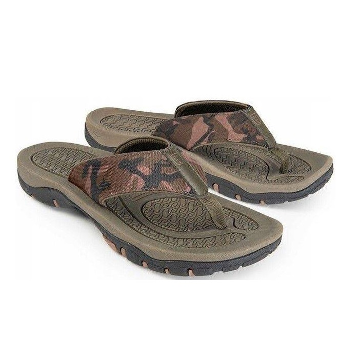 [CFW143] FOX FLIP FLOP CAMO KHAKI   TALLA 46