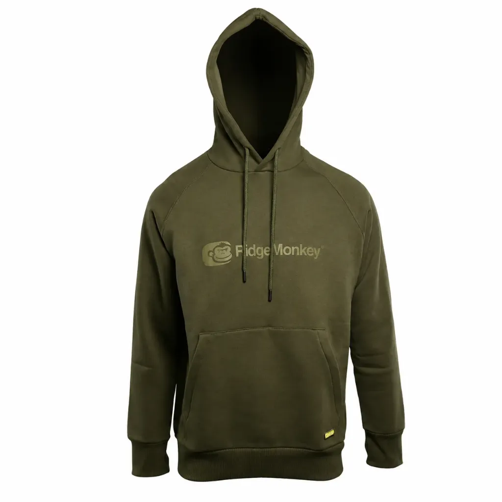 Ridgemonkey Apearel Dropback Microflex Hoody Green Size M