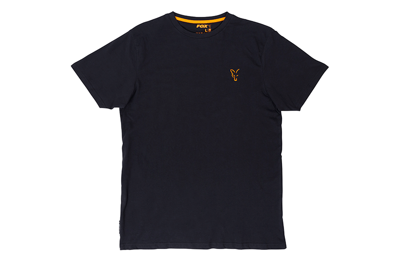[CCL061] FOX COLLECTION ORANGE & BLACK T SHIRT   S