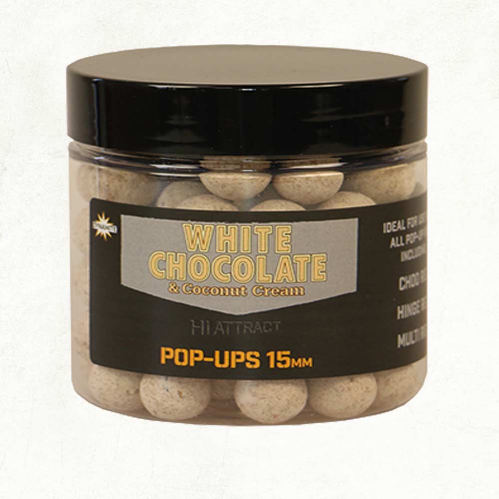 DYNAMITE BAITS POP UPS WHITE CHOCOLATE 15MM DY657