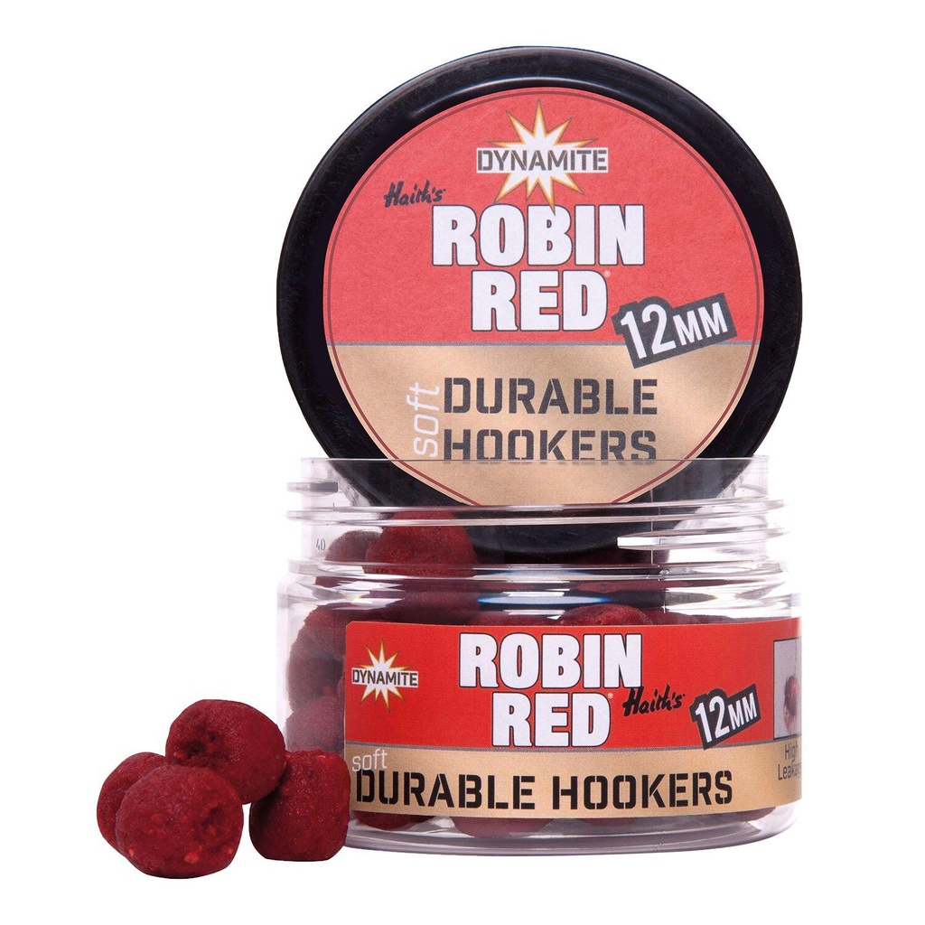 DYNAMITE BAITS DURABLE HOOK PELLETS ROBIN RED 12MM DY1364