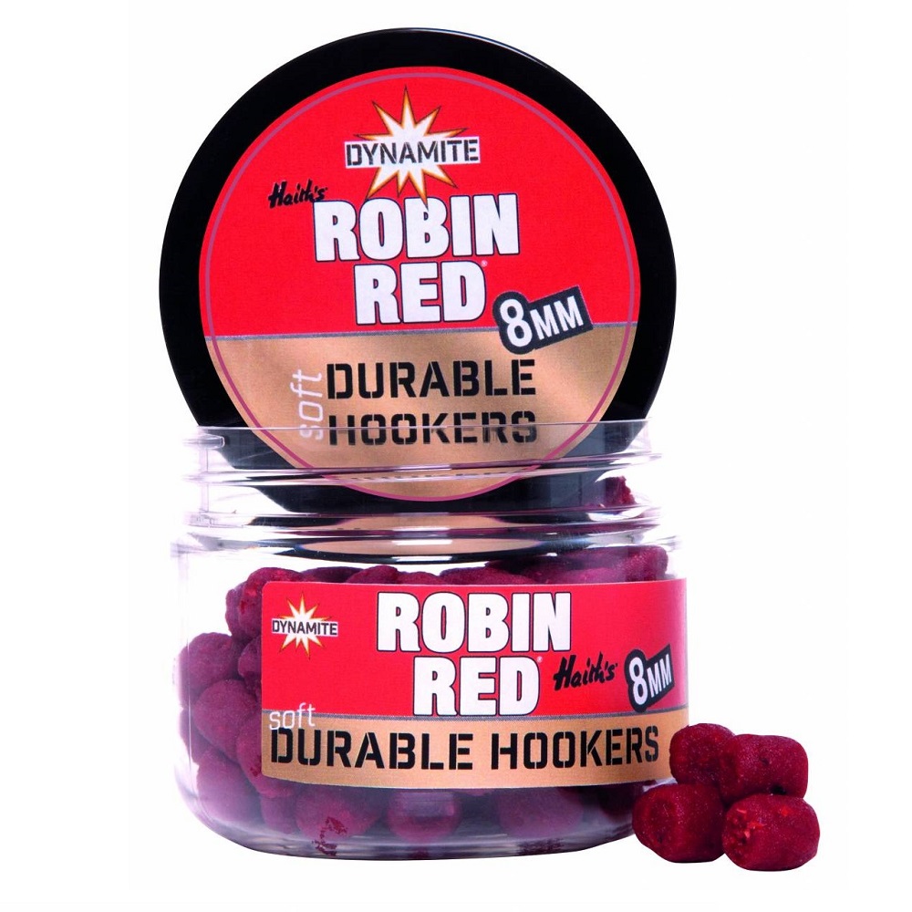 DYNAMITE BAITS DURABLE HOOK PELLETS ROBIN RED 8MM DY1449