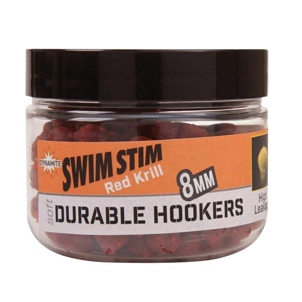 DYNAMITE BAITS DURABLE HOOK PELLETS SWIM STIM RED KRILL 8 mm