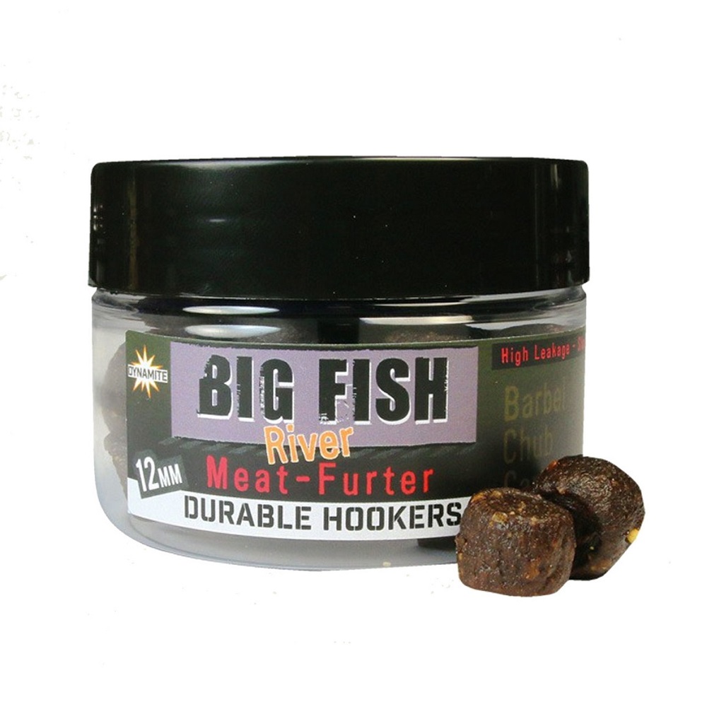 DYNAMITE BAITS DURABLE HOOKBAITS BIG FISH RIVER MEAT FURTER 12MM DY1362