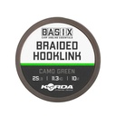 Korda Trenzado Basix Braided Hooklink Camo Green 25lb 113hg 10m