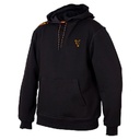 Fox Collection Black & Orange Hoodie Size S