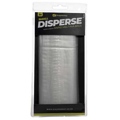 RIDGEMONKEY DISPERSE PVA BAGS SMALL 60MM X 150MM RMT180