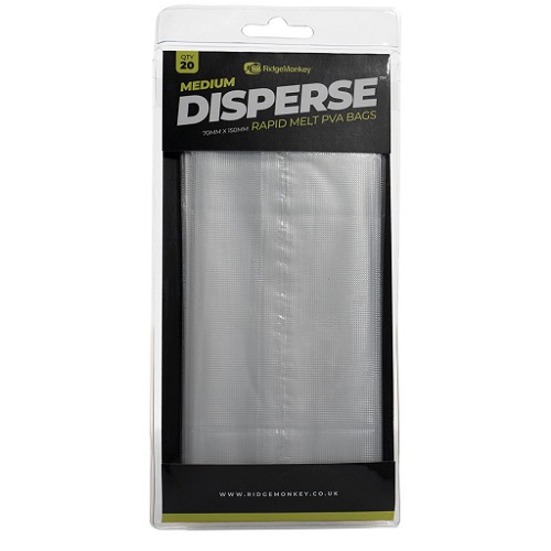 RIDGEMONKEY DISPERSE PVA BAGS MEDIUM 70MM X 150MM RMT181