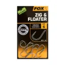 Fox Anzuelos Arma Point Edges Zig & Floater Hooks Size 6