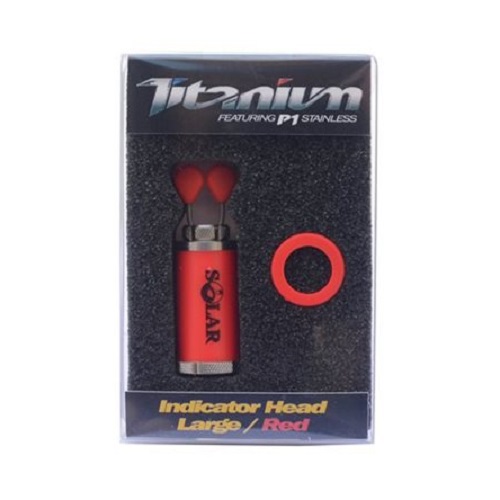 SOLAR TITANIUM INDICATOR HEAD LARGE RED