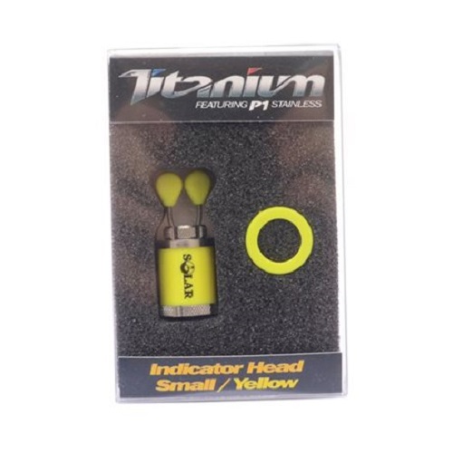 SOLAR TITANIUM INDICATOR HEAD SMALL YELLOW