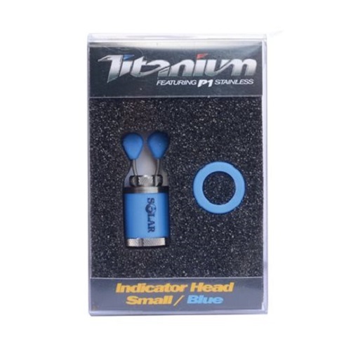 SOLAR TITANIUM INDICATOR HEAD SMALL BLUE