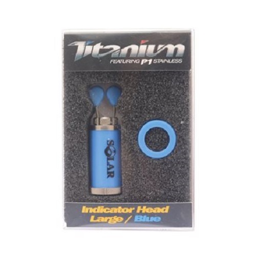 [SOLAR TITANIUM INDICATOR HEAD LARGE BLUE] SOLAR TITANIUM INDICATOR HEAD LARGE BLUE