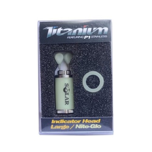 SOLAR TITANIUM INDICATOR HEAD LARGE NITE GLO