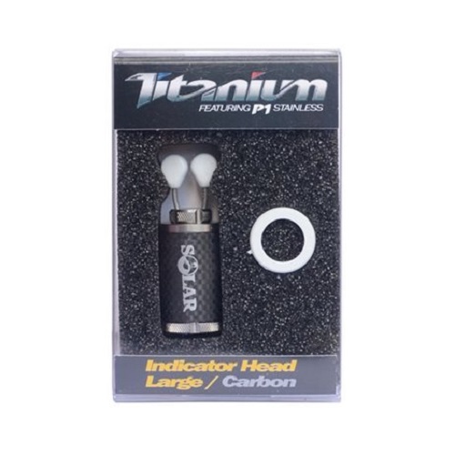 [SOLAR TITANIUM INDICATOR HEAD LARGE CARBON] SOLAR TITANIUM INDICATOR HEAD LARGE CARBON