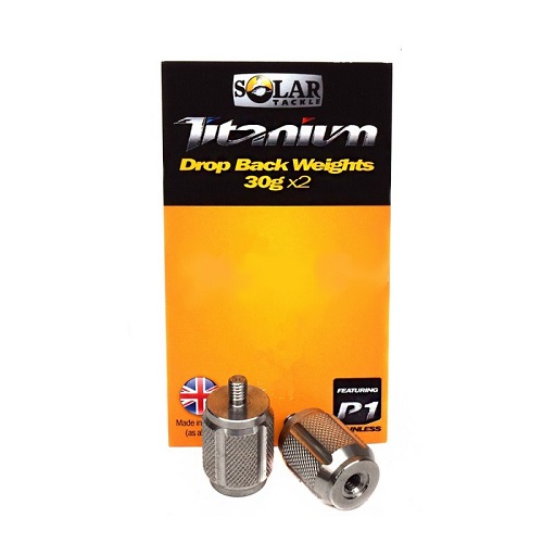 [SOLAR TITANIUM DROP BACK WEIGHTS 30 G (2 UNIDADES)] SOLAR TITANIUM DROP BACK WEIGHTS 30 G (2 UNIDADES)