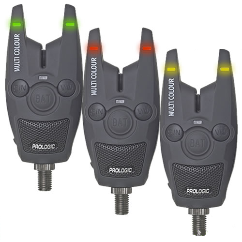 [57081] PROLOGIC BAT + BITE ALARM SET 3+1 (MULTI COLOUR) 57081