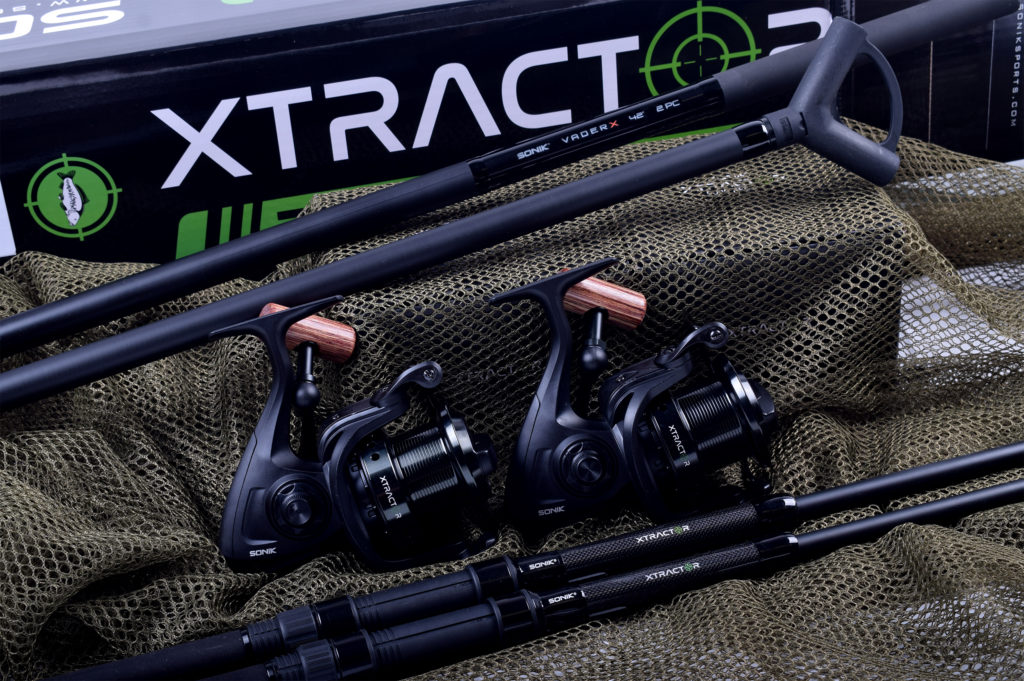 [JC0015] SONIK XTRACTOR CARP KIT CAÑAS 9' 3 LBRS JC0015