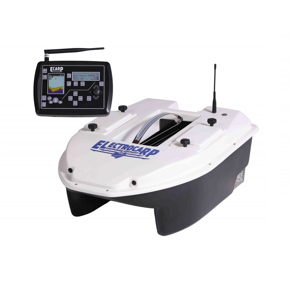 ELECTROCARP BARCO CEBADOR C3 CAMO WHITE SONDA + GPS