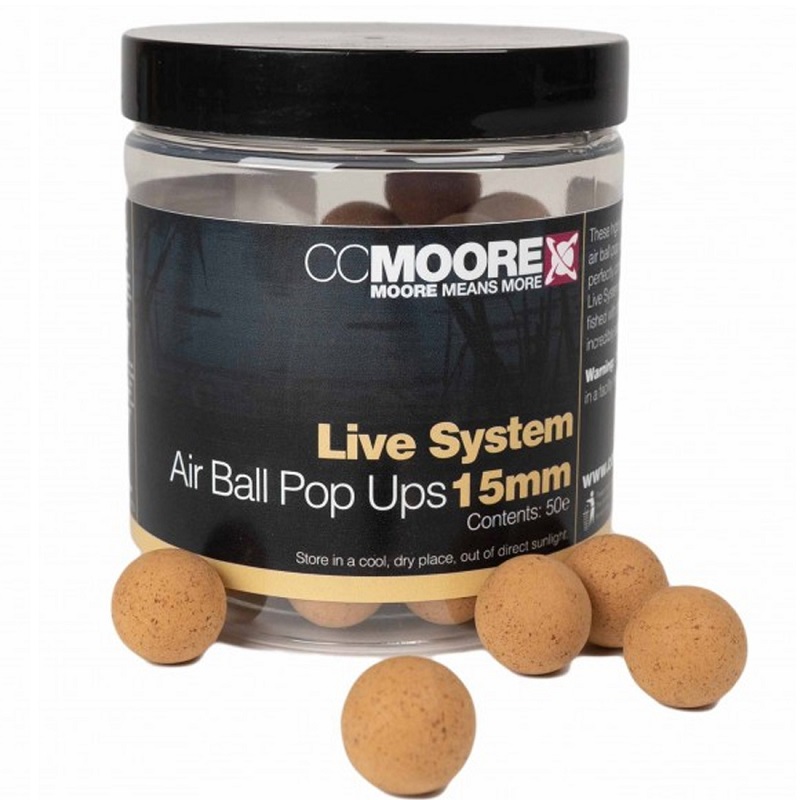 [90007] CC MOORE AIR BALL POP UPS  LIVE SYSTEM 15MM 90007