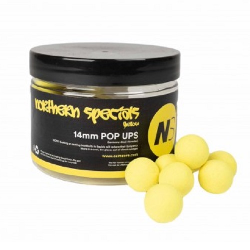 [90557] CC MOORE POP UPS NORTHERN SPECTORS NS1 14MM YELLOW 90557