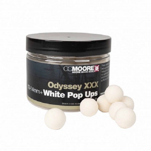 [90128] CC MOORE POP UPS ODYSSEY XXX 13 14MM WHITE 90128
