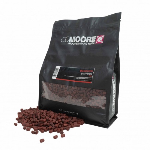 CC MOORE PELLETS BLOODWORM 6MM 1KG 90725