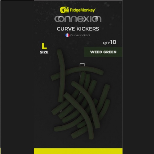 RIDGEMONKEY CONNEXION CURVE KICKERS LARGE WEED GREEN RMT339