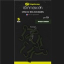 Ridgemonkey Connexion Mini D-Rig Kickers Weed Green Small