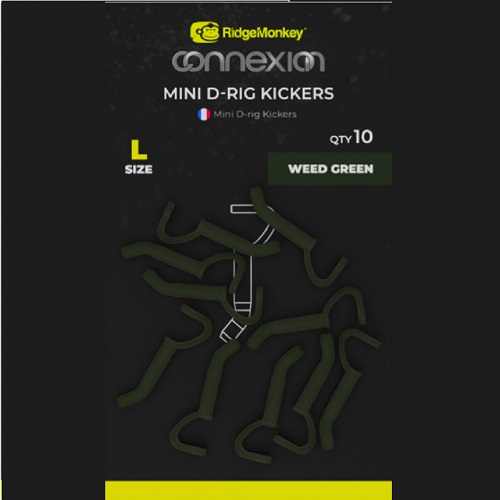 [RMT343] Ridgemonkey Connexion Mini D-Rig Kickers Weed Green Large