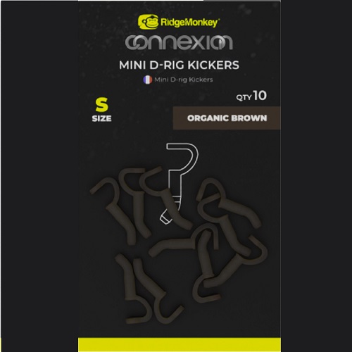 [RMT346] Ridgemonkey Connexion Mini D-Rig Kickers Organic Bromw Small