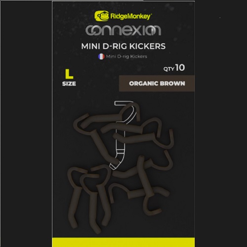 Ridgemonkey Connexion Mini D-Rig Kickers Organic Bromw Large