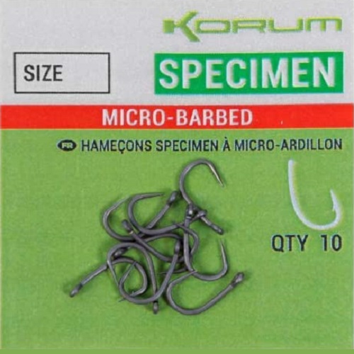 [KHXSNB-6] KORUM SPECIMEN MICRO BARBED SIZE 6 KHXSNB 6
