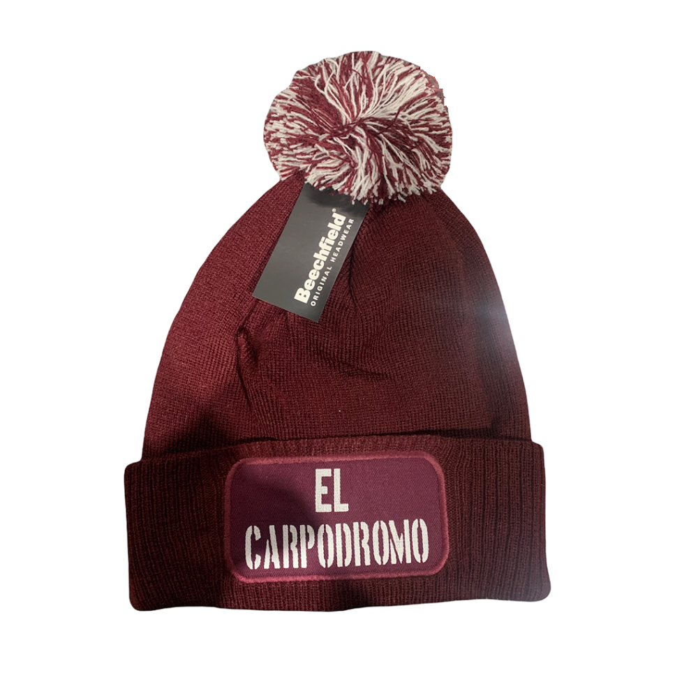 [0003] GORRO EL CARPODROMO GRANATE