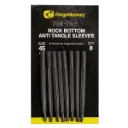Ridgemonkey Connexion Rock Bottom Anti Tangle Sleeves Silt Black Large 45mm