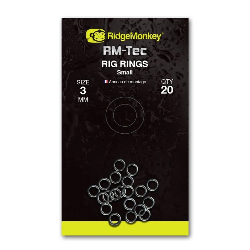 [RMT087] Ridgemonkey Connexion Rig Rings Small 3mm