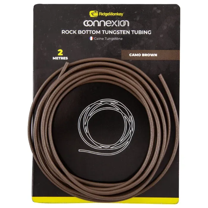 Ridgemonkey Connexion Rock Botton Tungsten Tubing Camo Brown 2m