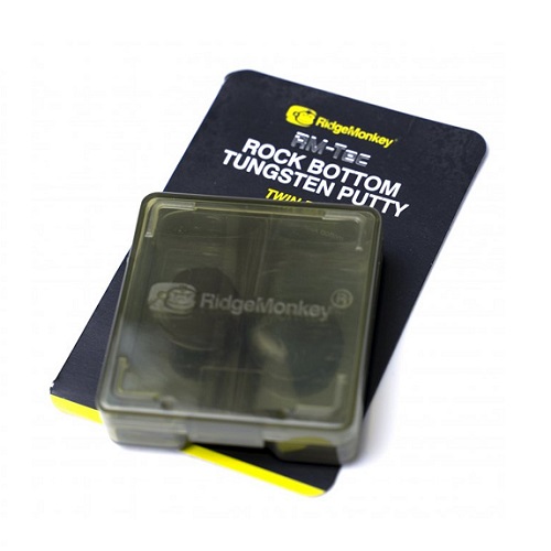 [RMT106] Ridgemonkey Rm-Tec Rock Bottom Tungsten Putty Twin Pack