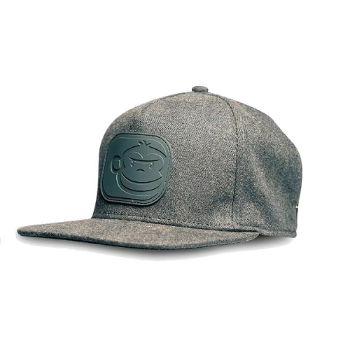 [RM464] RIDGEMONKEY APEAREL SNAPBACK CAP GREY RM464